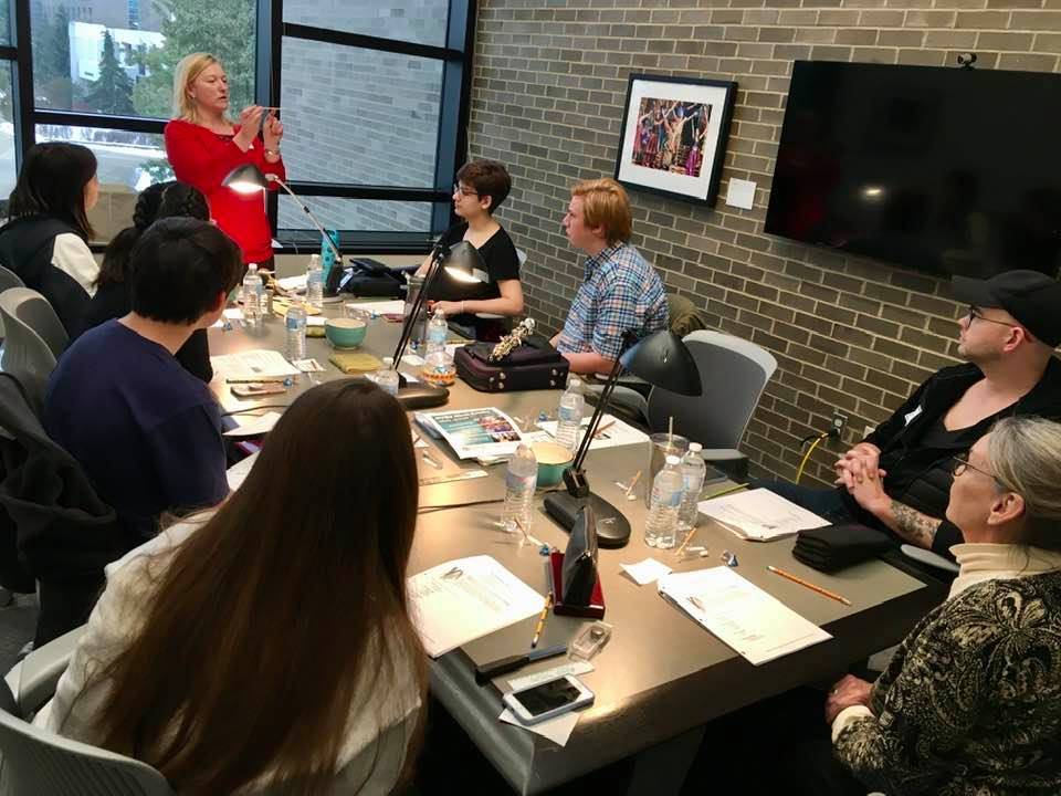 A photo from the GVSU Reed Making Day 2021